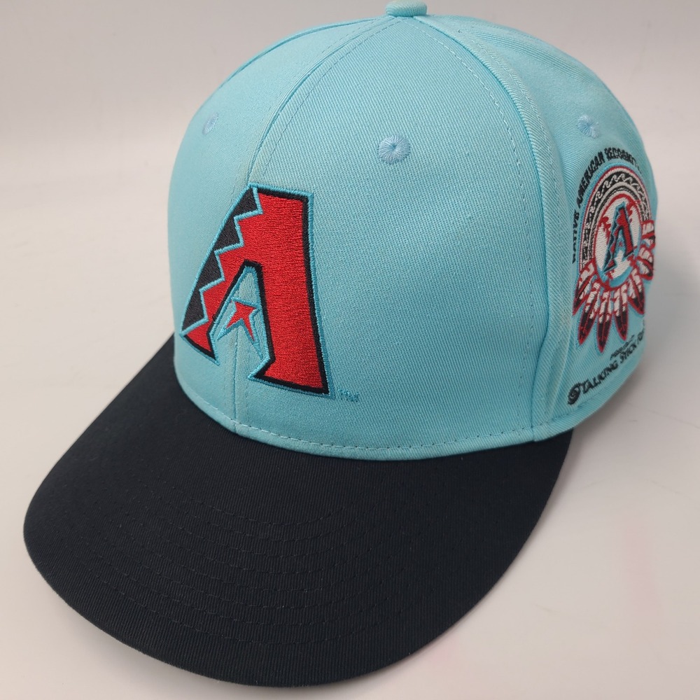 Arizona Diamondbacks Hat Snapback‎ Blue MLB Native American Recognition Day Men